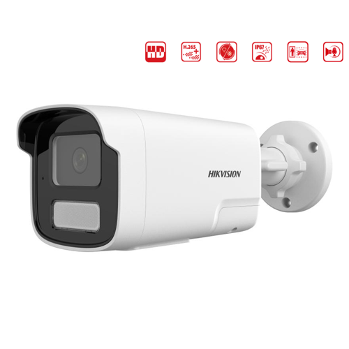 HIKVISION DS-2CD1T23G2-LIUF/SL 2MP 4mm Akıllı Çift Işık Çift Yönlü Konuşma Bulle