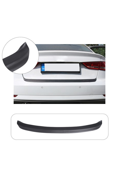 Audi A3 Sedan Uyumlu 2016-2020 Geniş Model Abs Arka Tampon Üstü Koruma