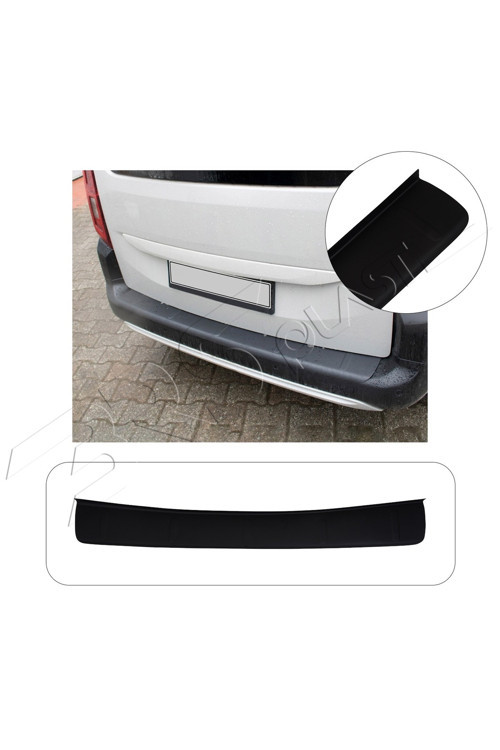 Citroen Berlingo Uyumlu 2010-2019 Abs Geniş Arka Tampon Üstü Koruma