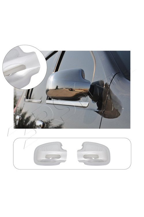 Dacia Duster Uyumlu 2012-2017 Ayna Kapağı 2 Parça Abs Krom Kaplama