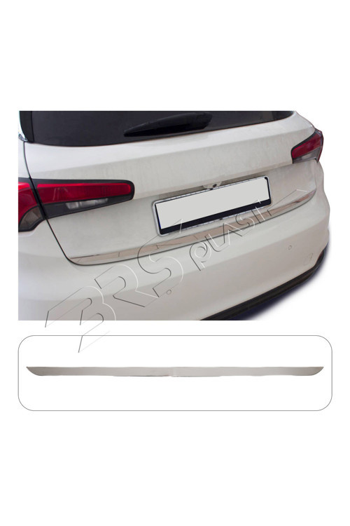 Fiat Egea HB Uyumlu 2016 Ve Üzeri Krom Bagaj Alt Çıtası Paslanmaz Çelik