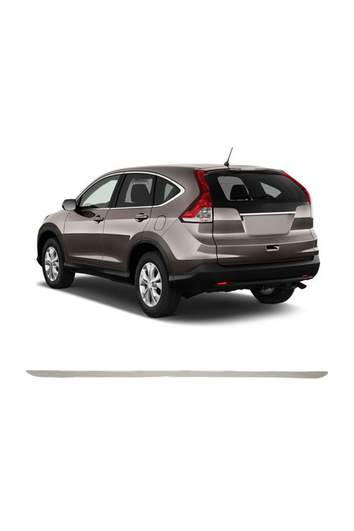 Honda CR-V Uyumlu 2014 ve üzeri Krom Bagaj Alt Çıtası Paslanmaz Çelik
