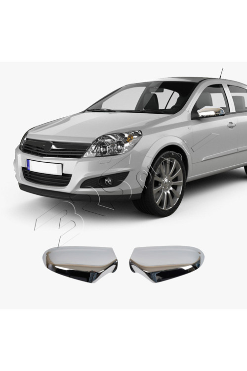 Opel Astra HB Uyumlu 2004-2013 Ayna Kapağı 2 Parça Abs Krom Kaplama