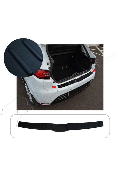 Renault Clio 4 HB Uyumlu 2012-2019 Abs Arka Tampon Üstü Koruma