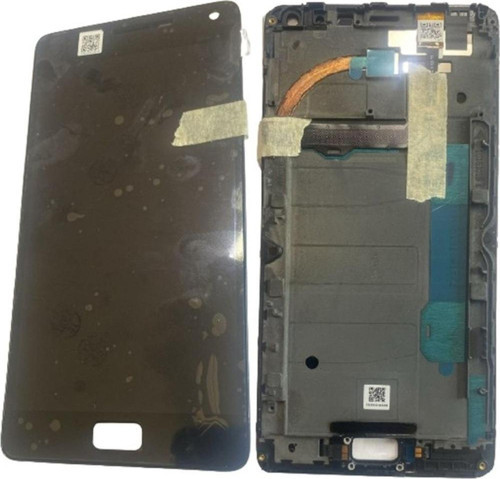 Lenovo Vibe P1 P1a42 Çıtalı Servis Ekran Siyah