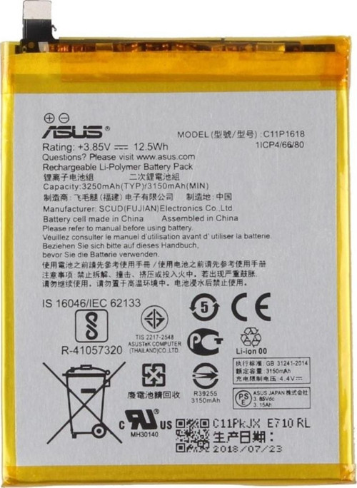 Asus Zenfone 4 Ze554Kl Pil Batarya C11P1618 3300 Mah