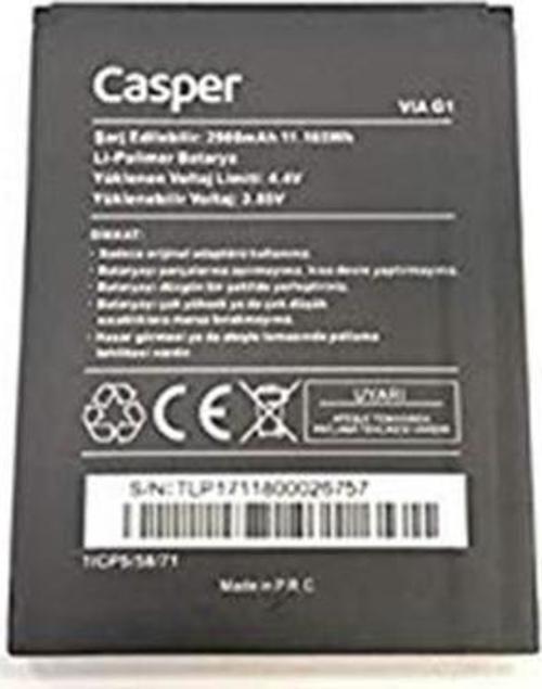 Casper Via G1  Pil Batarya