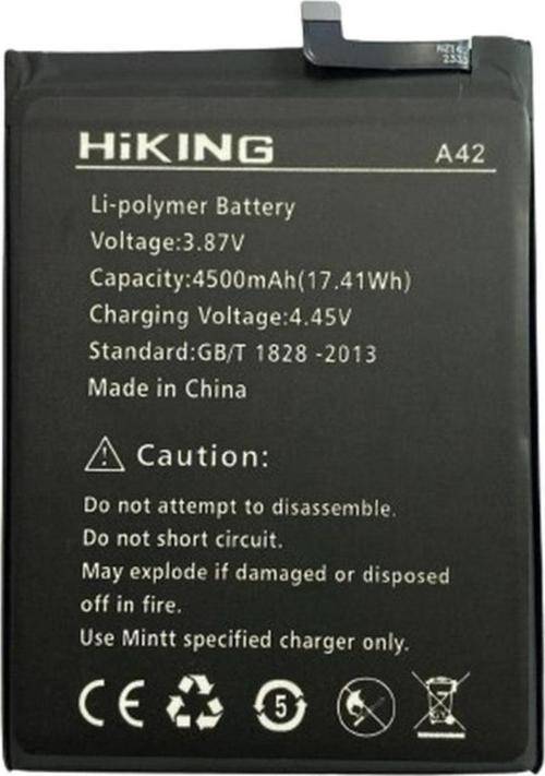 Hikıng A42 Pil Batarya 4500 Mah + Tamir Set