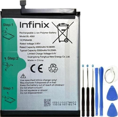 İnifix Smart Hd 2021 Pil Batarya Bl49ıx+tamir Set X612b