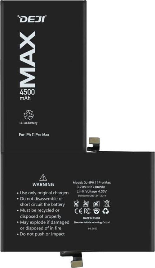 iPhone 11 Pro Max Mucize Batarya Deji 4500mAh
