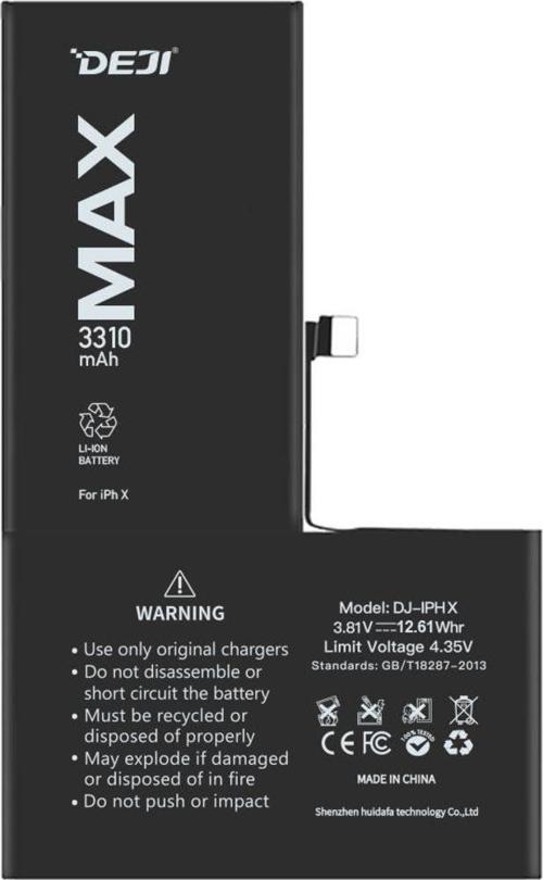 iPhone X Mucize Batarya Deji 3310mAh
