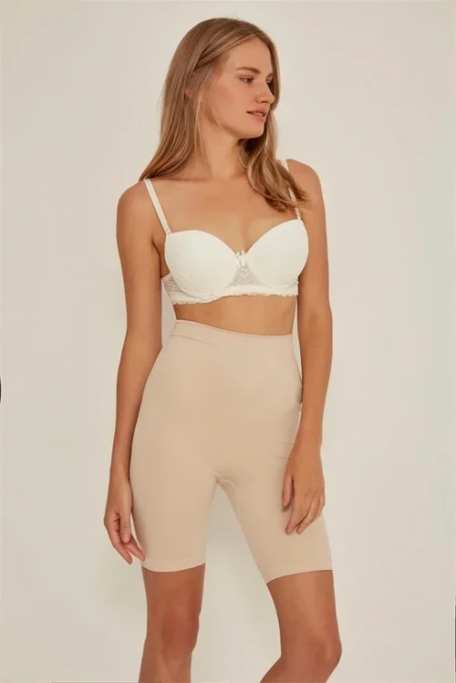 Ten MI 3005 Soft Uzun Paçalı Boxer Korse