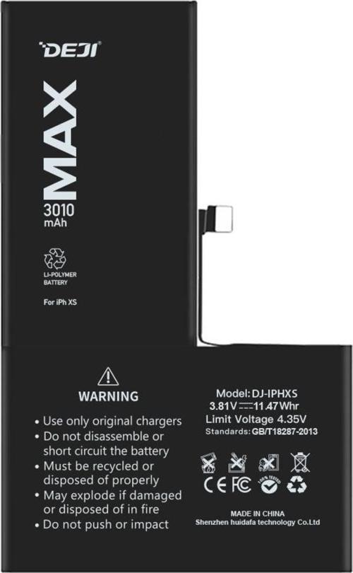 iPhone XS Mucize Batarya Deji 3010mAh