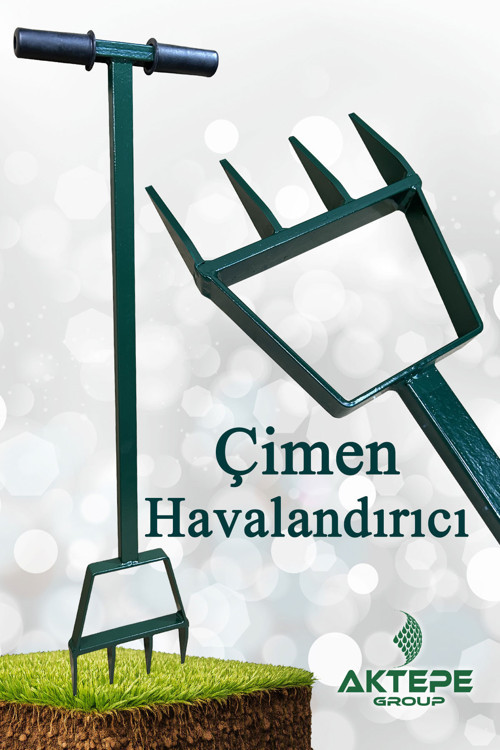 Çim Havalandırma Çimen Havalandırıcı Sivri Uçlu Toprak Kök Havalandırma Bahçe Aleti Çim Bakımı