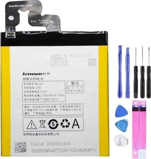 Lenovo S850/S850T Pil Batarya BL220 ve Tamir Seti