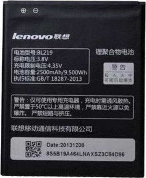 Lenovo S856-A850-A916-A880-A889 Batarya Pil BL219 Orijinal