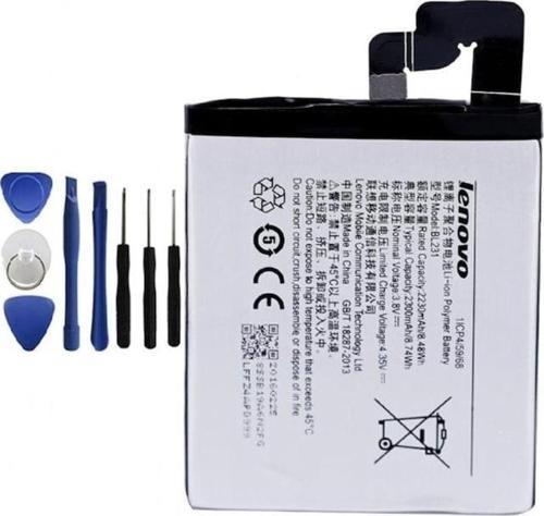 Lenovo S90 / Vibe X2 Pil Batarya BL231 Tamir Seti