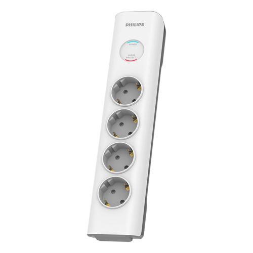 PHILIPS SPN7040WA/62 4 Soket Akım Korumalı Priz 600 Joules 2Mt Örgülü Kablo (Be - GGGGGG7730-6