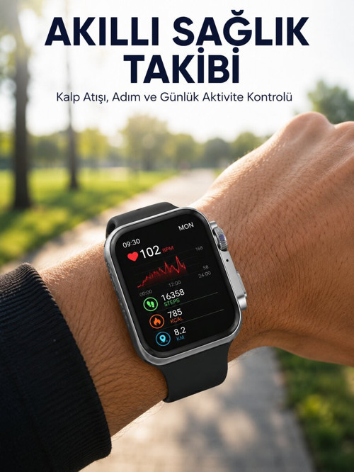 RS12 PRO+ 2025 Serisi Uzun Şarj Süreli Garantili Full Ekranlı Özel Üretim Akıl - GGGGGG2419-2