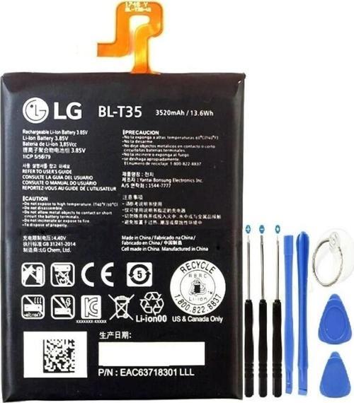 Lg Google Pixel 2 Xl Pil Batarya + Tamir Seti Bl-t35