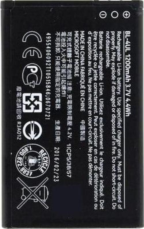 Nokia Asha 225 (BL-4UL) Batarya Pil 1200 mAh