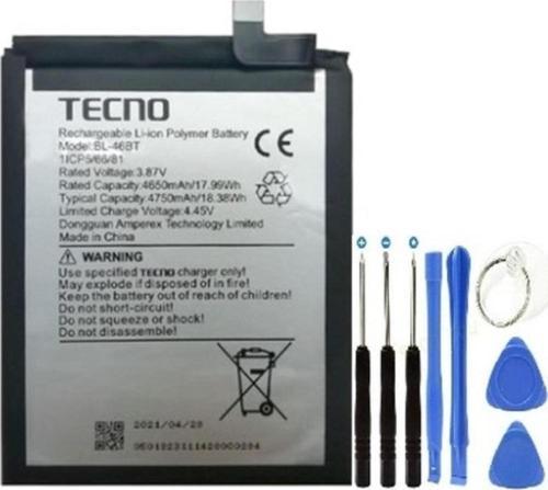 Tecno Camon 18 Premier Pil Batarya Bl-46bt+tamir Set