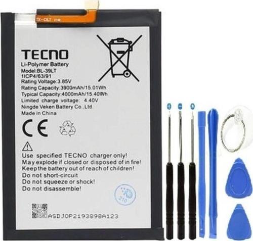 Tecno Spark 4 Pil Batarya Bl-39lt+tamir Seti