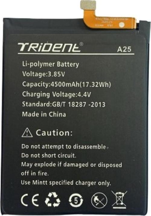 Trident A25 Pil Batarya 4500 Mah