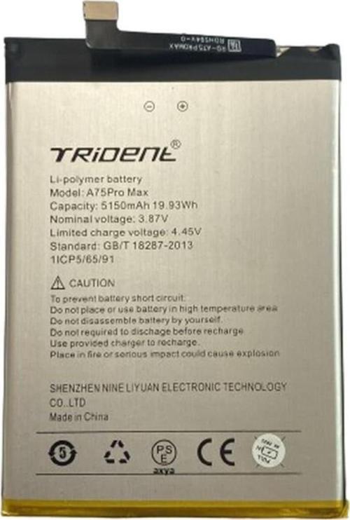 Trident A75 Pr0 Max Pil Batarya 5150 Mah