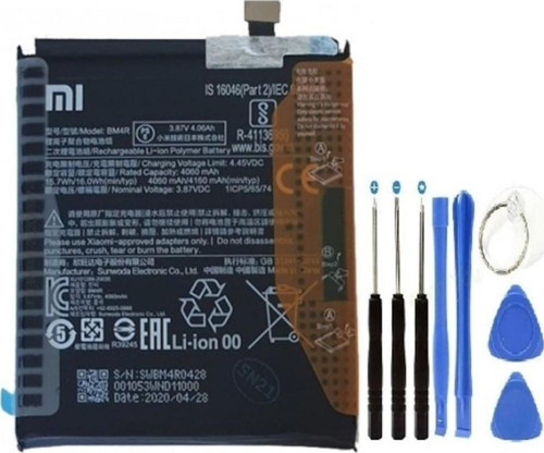 Xiaomi Mi 10 Lite Batarya Bm4r + Tamir Seti