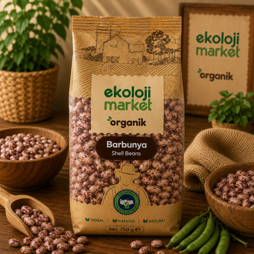 Organik Glutensiz Barbunya 750 Gr.
