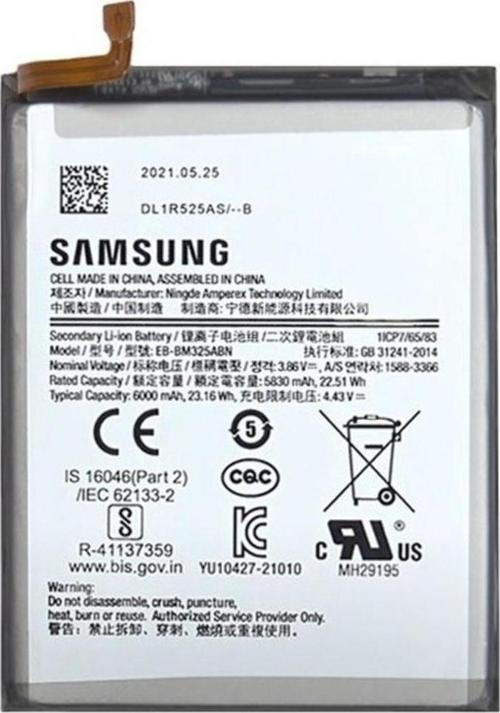 Samsung M32 Pil Batarya Eb-bm325abn 5000 Mah