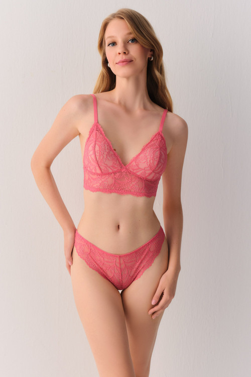Tender Leaves Dantelli Brazilian String Külot