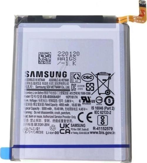 Samsung Uyumlu Glaxy S22 Ultra Pil Batarya Bs908aby