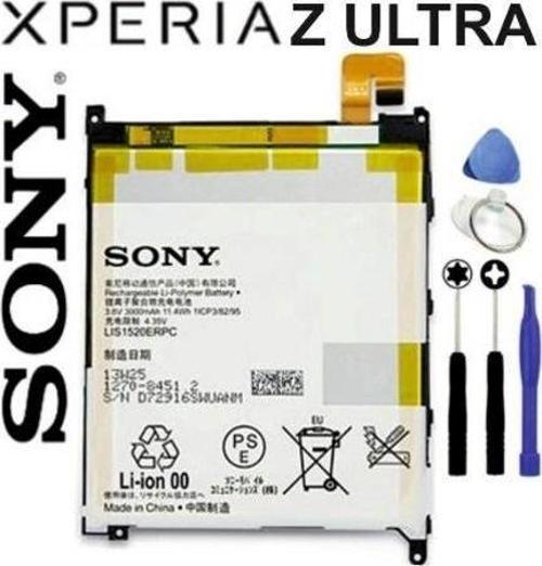 Sony Xperia Z Ultra Pil Batarya XL39h LIS1520ERPC ve Tamir Seti