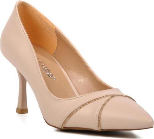 248154 Bej Kadın Stiletto