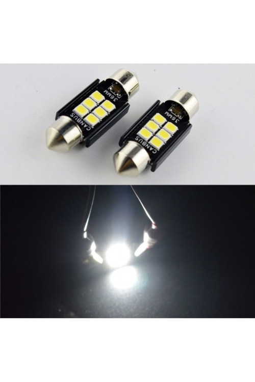 36mm Sofit 6 Smd 3030 Chip Led Ampul Aktif Canbus FEMEX