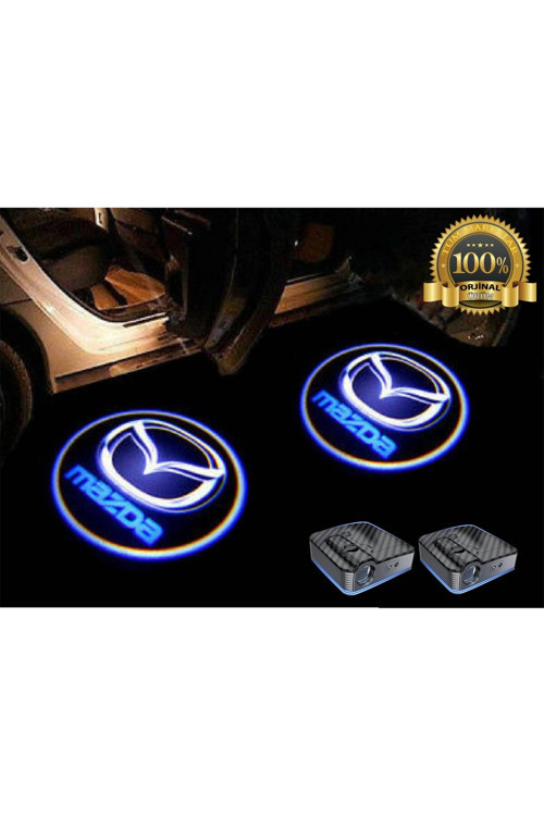 MAZDA KAPI ALTI LED AYDINLATMA ARAÇ LOGOLU