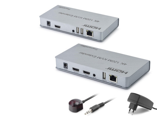 Büro Ev Ofis Hediyesi için 4K 120M Usb Ir Loop Out Hdmı Kvm Extender