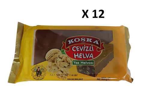Cevizli Yaz Helvası 500 gr X 12 adet