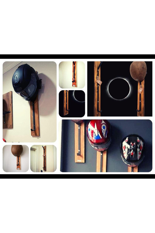 Motorcu Kask Askısı, Kask Askılığı, Kask Askı Ecov2