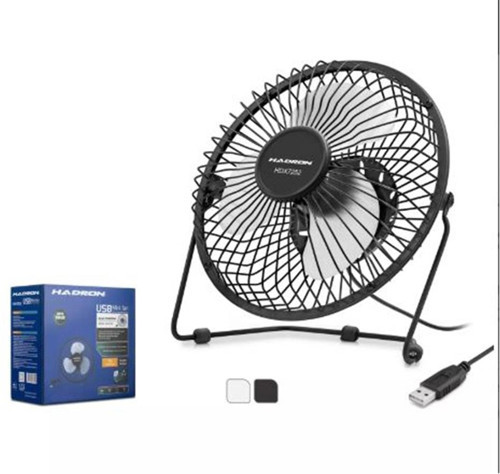 HDX7252 USB Metal Vantilatör 18 cm Siyah Beyaz (KDO)