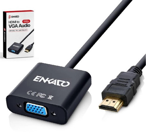 EKD-HV10 HDMI TO 1080P VGA + AUDİO ADAPTER (KDO)