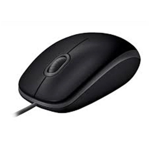 910-005508 B110 Siyah Silent (Sessiz) Kablolu Optik USB Mouse (KDO)