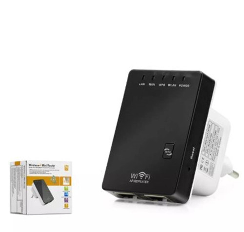 Hd9101 Wifi Repeater+ Router+Ap 300Mbps Siyah (KDO)
