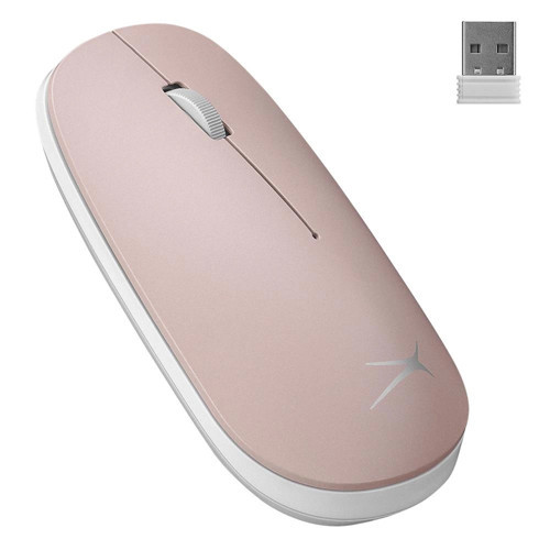 Altec Lansing ALBM7305 Pembe 2.4GHz USB 1600DPI Alkalin Pilli Kablosuz Mouse (KDO)