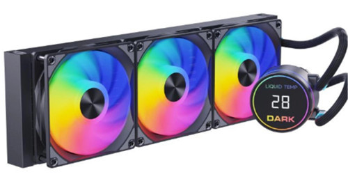 DKCCW362 Freezer W362 2025 Edition 360mm 300W TDP, ARGB LEDli Sıcaklık Göstergeli Sıvı Soğutma