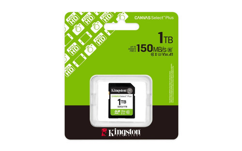 SDS3-1TB 1TB SDXC Canvas Select Plus Gen3 150MB-s C10 UHS-I U3 V30 Hafıza Kartı (KDO)