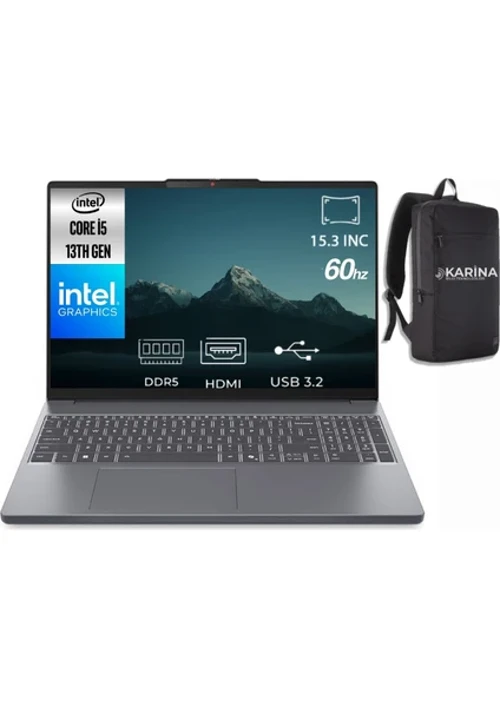 IdeaPad Slim 3 Intel Core i5 13420H 83K1003MTR-K06 24GB 2TB Intel UHD Freedos 15.3" WUXGA (1920x1200) Notebook