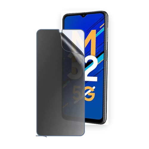 SAMSUNG Galaxy M32 5G Uyumlu Ön Yüzey Hayalet Privacy Hidrojel Ekran Koruyucu